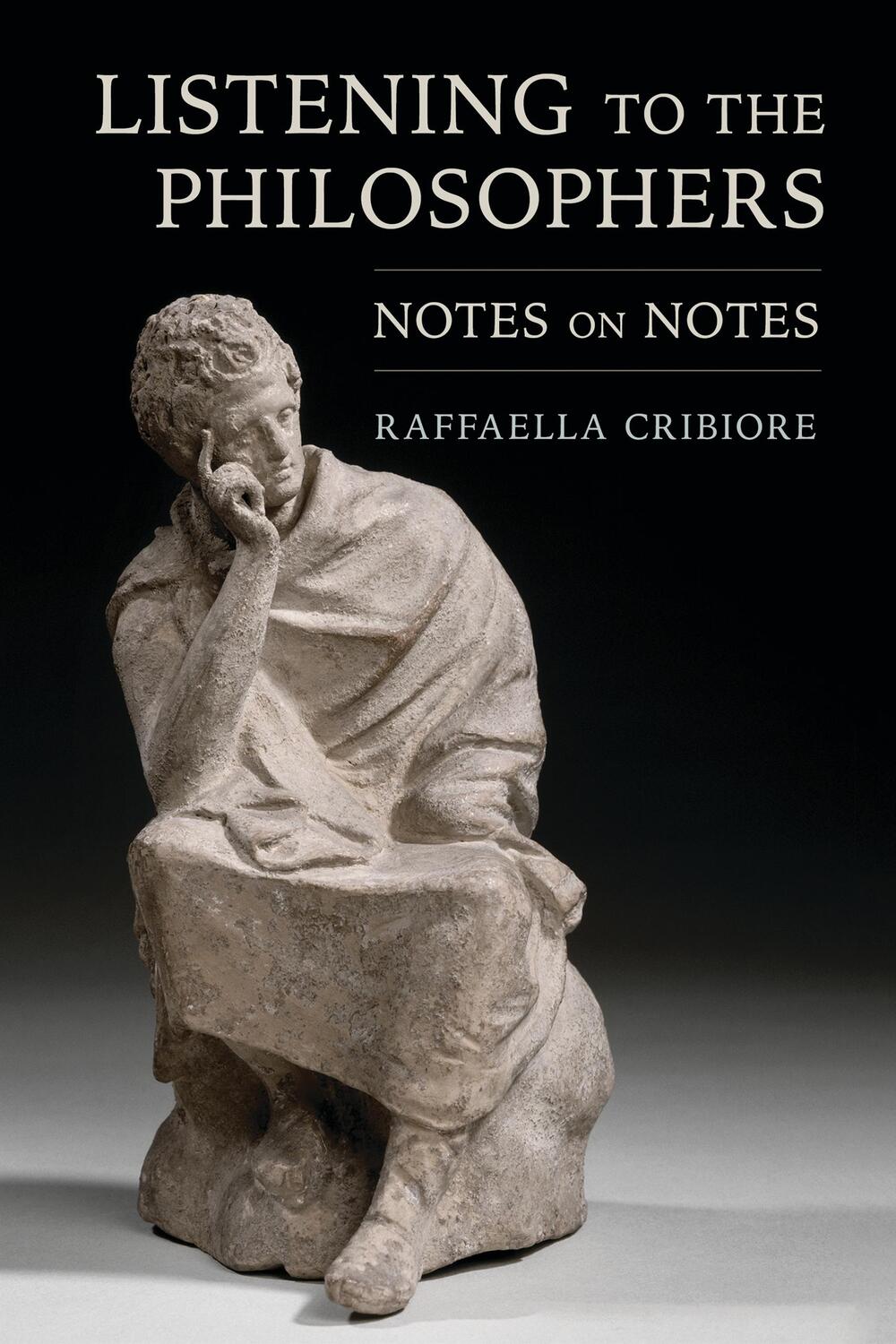 Cover: 9781501774768 | Listening to the Philosophers | Notes on Notes | Raffaella Cribiore