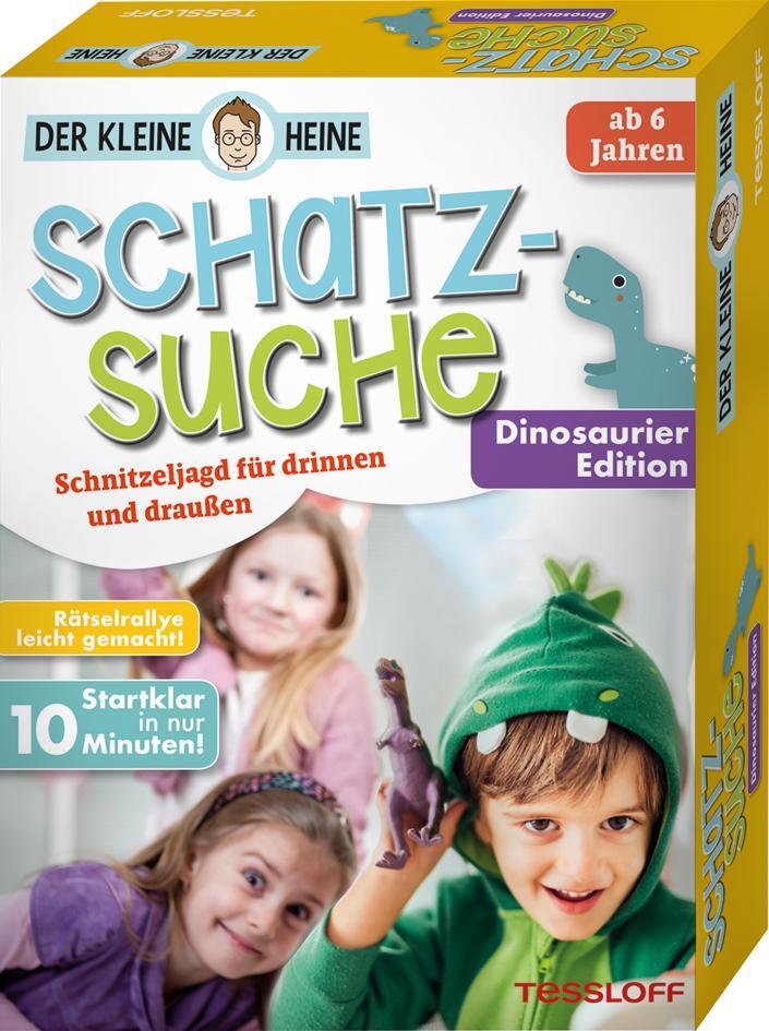 Cover: 9783788642112 | Der kleine Heine. Schatzsuche. Dinosaurier Edition. Schnitzeljagd...