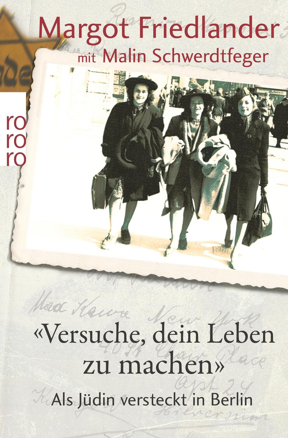 Cover: 9783499623042 | "Versuche, dein Leben zu machen" | Als Jüdin versteckt in Berlin