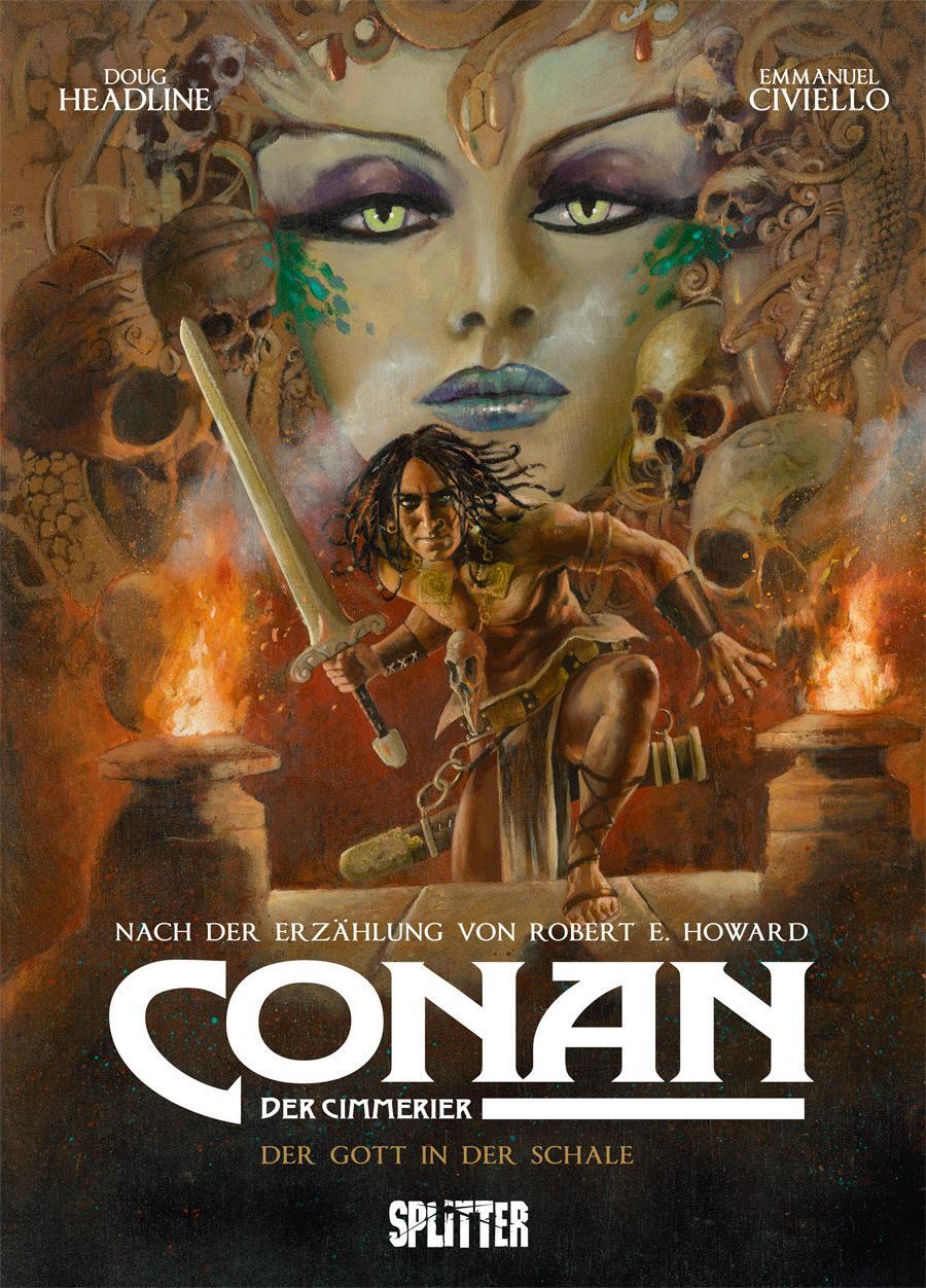 Cover: 9783962192112 | Conan der Cimmerier: Der Gott in der Schale | Robert E. Howard (u. a.)