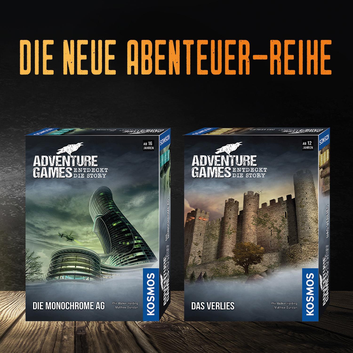 Bild: 4002051695132 | Adventure Games - Die Monochrome AG | 1 - 4 Spieler | Spiel | Deutsch