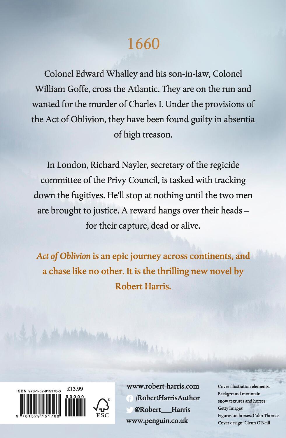 Rückseite: 9781529151763 | Act of Oblivion | Robert Harris | Taschenbuch | Trade paperback (UK)