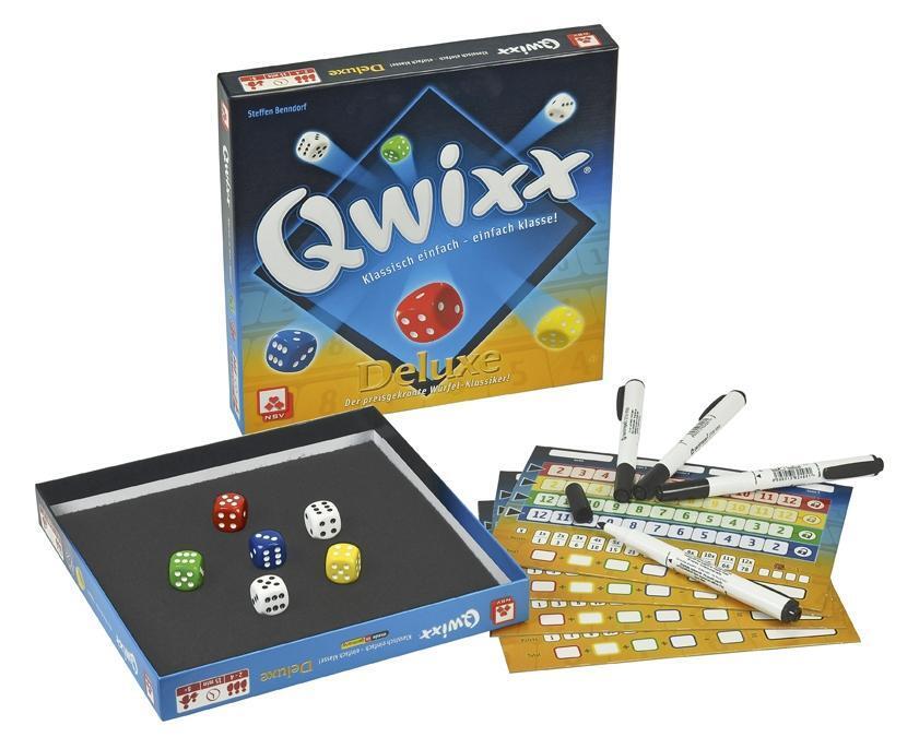 Bild: 4012426880278 | Qwixx Deluxe | Spiel | Deutsch | 2014 | Nürnberger Spielkarten