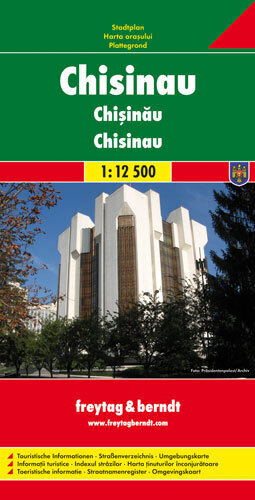 Cover: 9783707909180 | Chisinau | 1:12500 | Freytag-Berndt und Artaria KG | (Land-)Karte