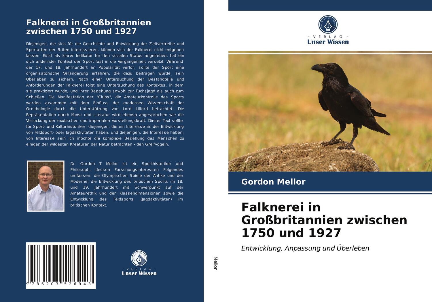 Cover: 9786203526943 | Falknerei in Großbritannien zwischen 1750 und 1927 | Gordon Mellor