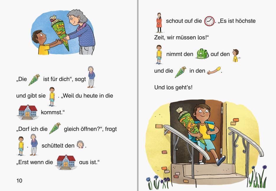 Bild: 9783473460212 | Leons erster Schultag - Leserabe ab Vorschule - Erstlesebuch für...