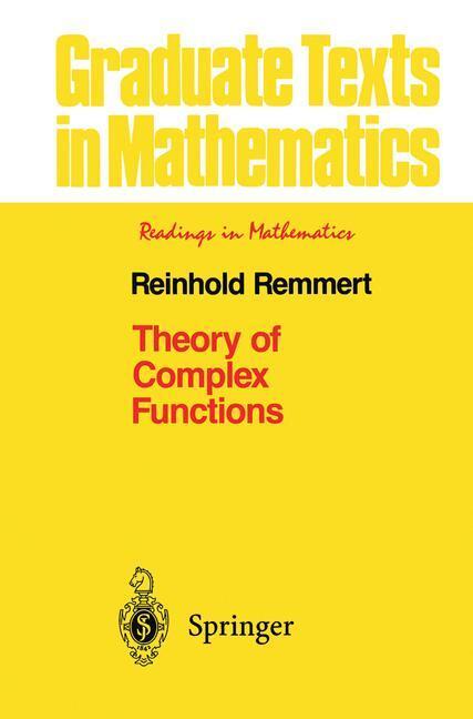 Cover: 9780387971957 | Theory of Complex Functions | Reinhold Remmert | Buch | xix | Englisch