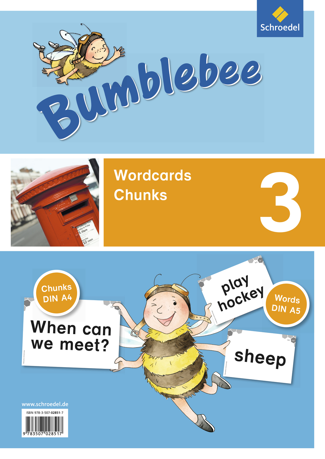 Cover: 9783507028517 | Bumblebee - Ausgabe 2015 | Words and Chunks 3 | Gisela Ehlers (u. a.)