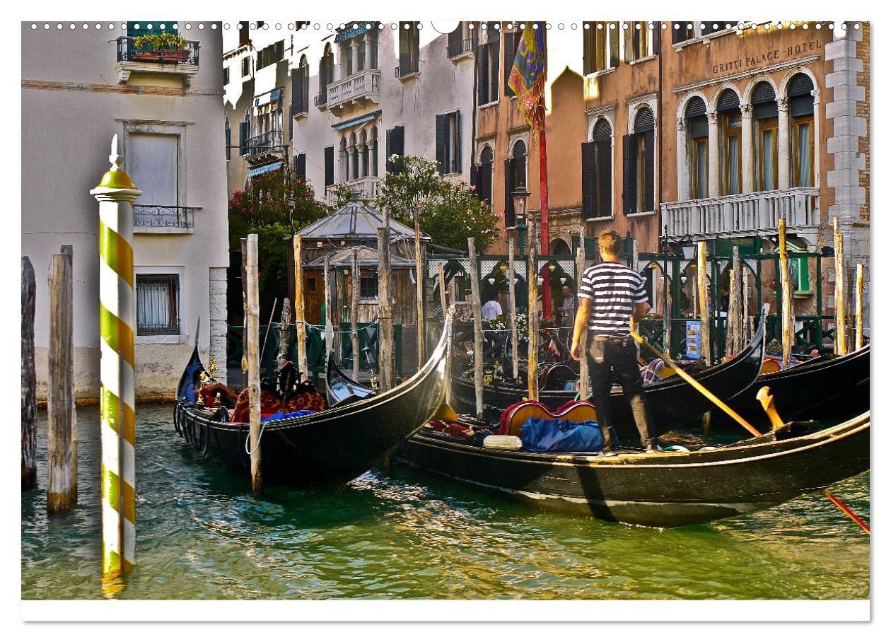 Bild: 9783435823468 | Venedig 2025 (Wandkalender 2025 DIN A2 quer), CALVENDO Monatskalender