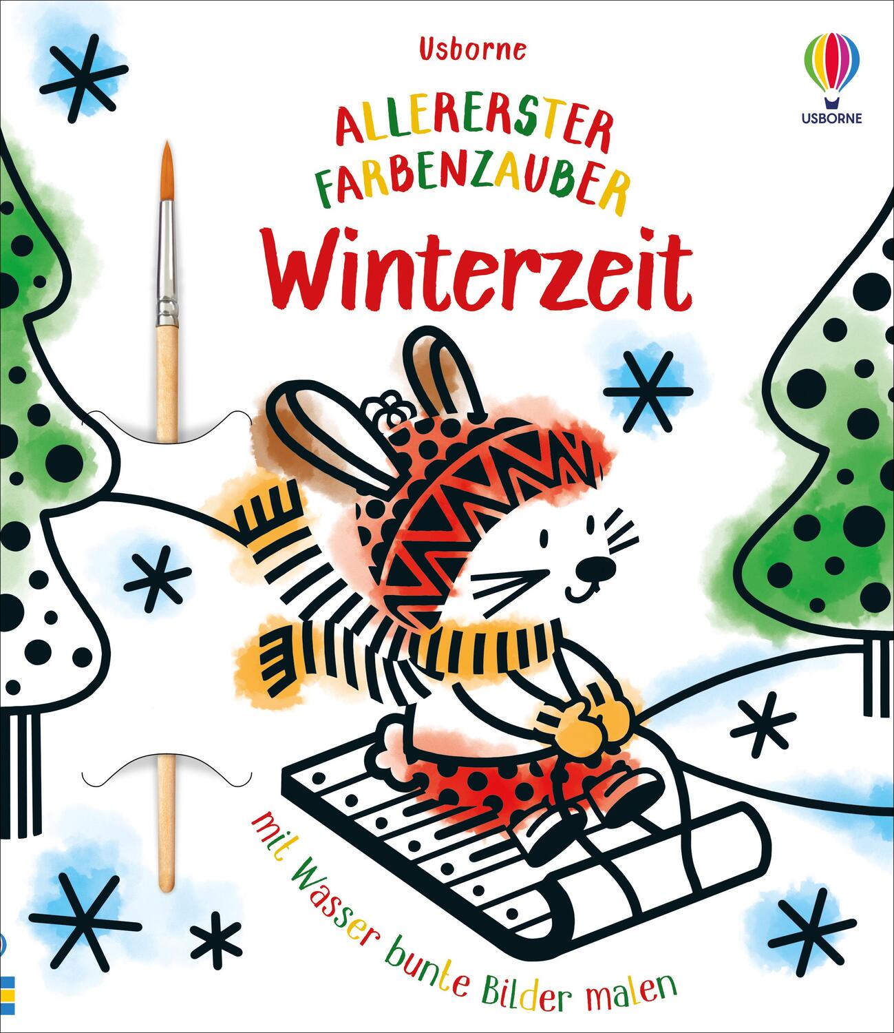Cover: 9781789417197 | Allererster Farbenzauber: Winterzeit | mit Pinsel | Matthew Oldham