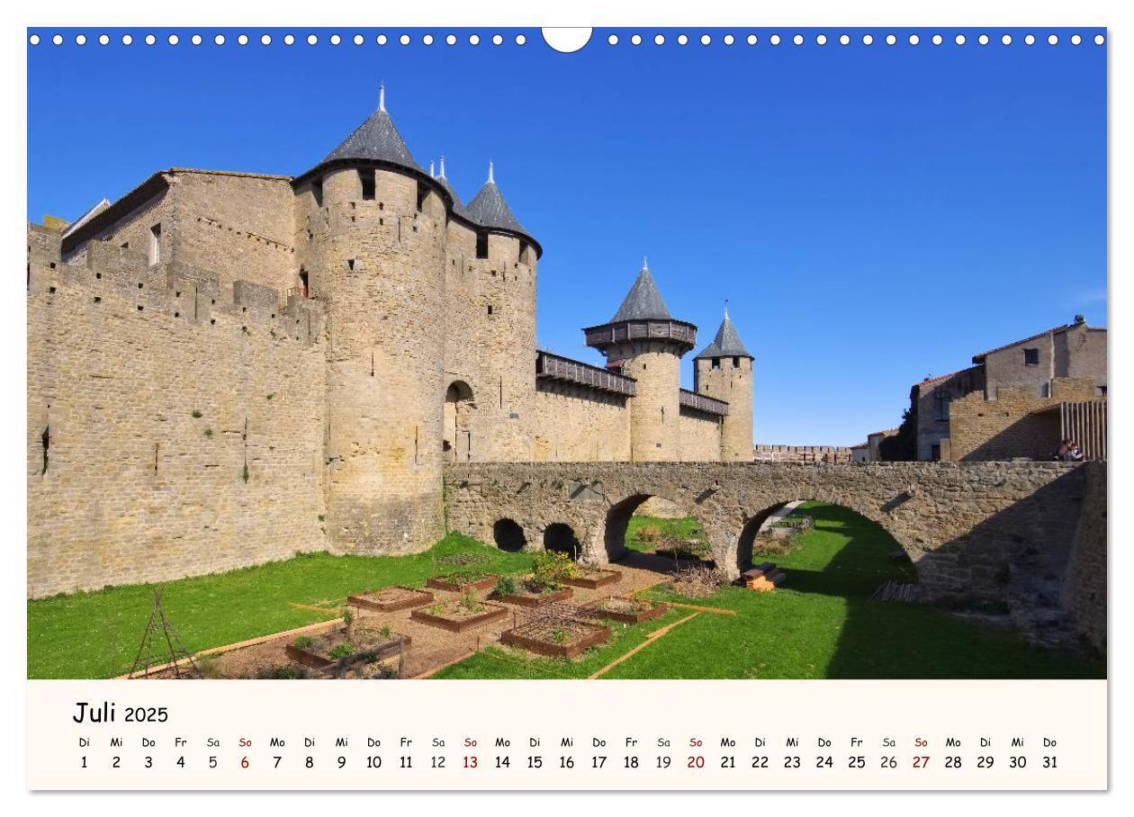 Bild: 9783435455676 | Cite von Carcassonne - Zeitreise ins Mittelalter (Wandkalender 2025...