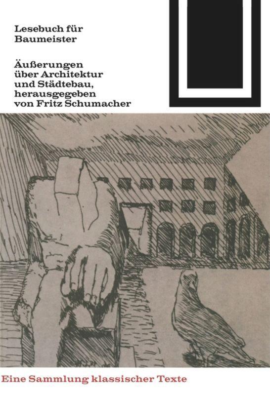 Cover: 9783035600520 | Lesebuch für Baumeister | Fritz Schumacher | Taschenbuch