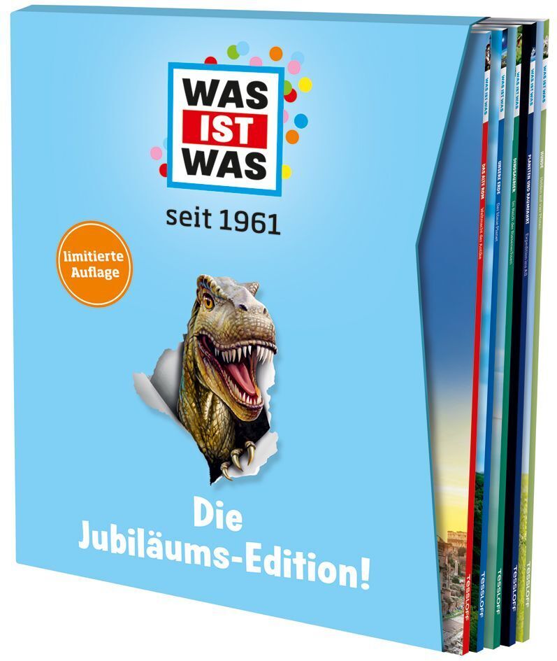 Cover: 9783788676278 | WAS IST WAS Die Jubiläums-Edition, 5 Bände im Geschenkschuber | Co.KG