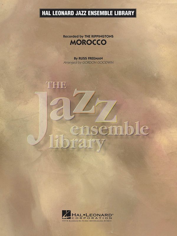 Cover: 9781423407195 | Morocco | Russ Freeman | Jazz Ensemble Library | Partitur + Stimmen