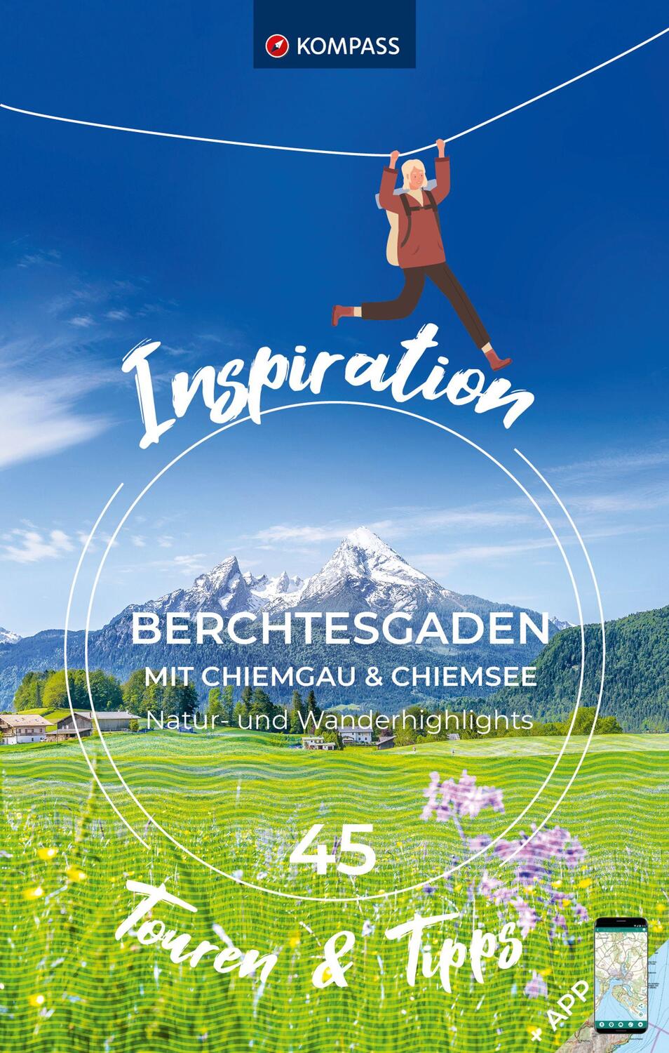 Cover: 9783991540182 | KOMPASS Inspiration Berchtesgaden und Chiemgau mit Chiemsee | Buch