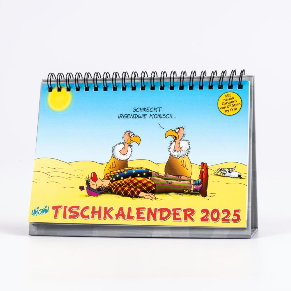 Bild: 9783830321828 | Uli Stein Tischkalender 2025: Monatskalender zum Aufstellen | Stein