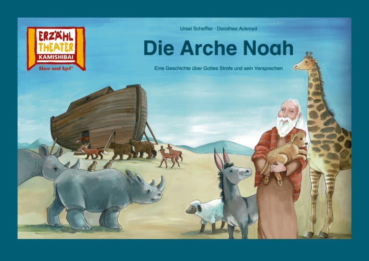 Cover: 4260505831073 | Kamishibai: Die Arche Noah | 6 Bildkarten für das Erzähltheater | Box
