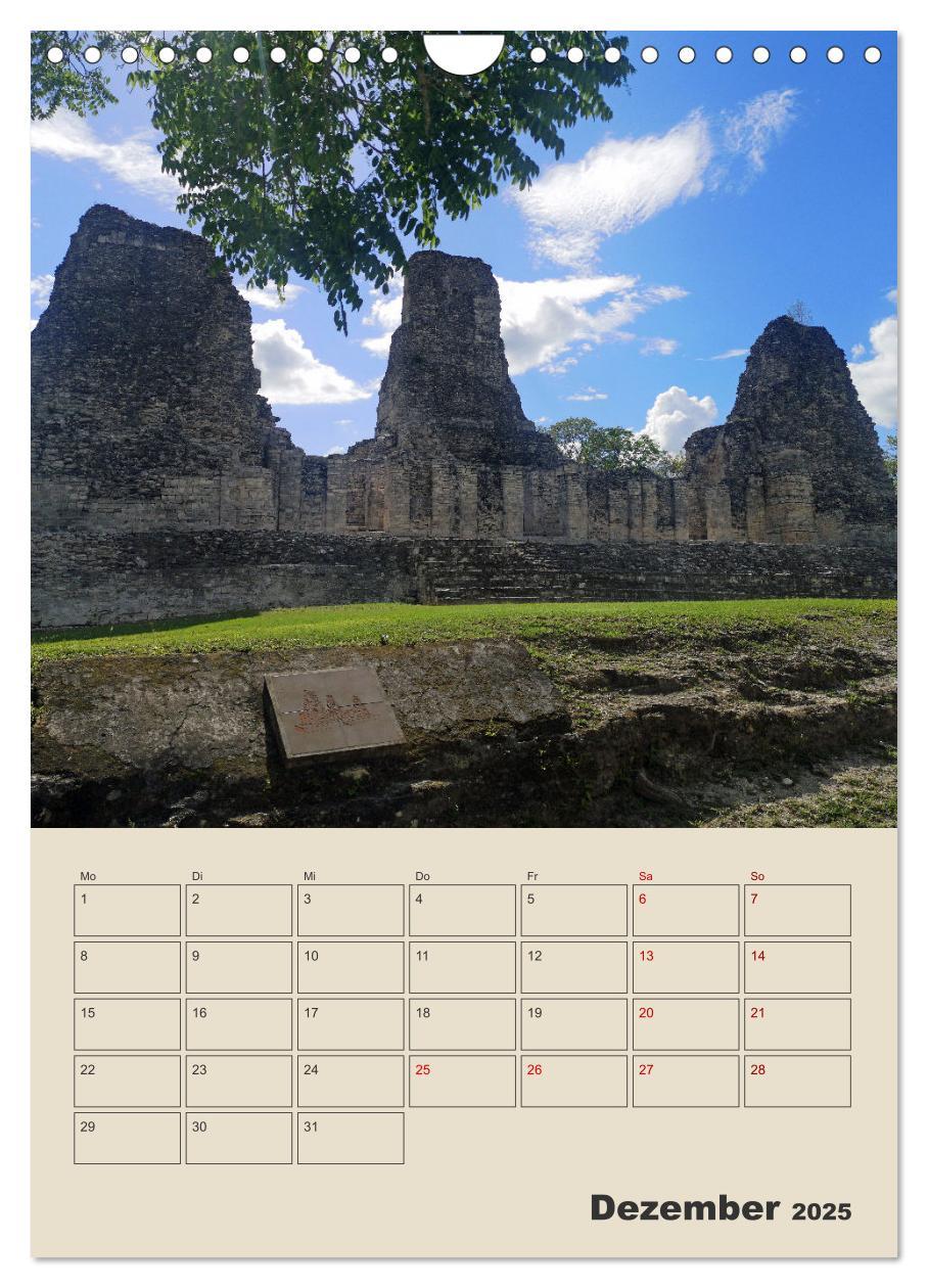 Bild: 9783435900664 | Mexiko Yucatán Terminplaner (Wandkalender 2025 DIN A4 hoch),...