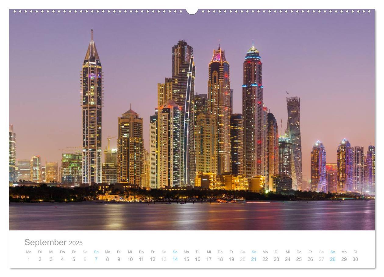 Bild: 9783435565993 | Dubai Architektur 2025 (Wandkalender 2025 DIN A2 quer), CALVENDO...