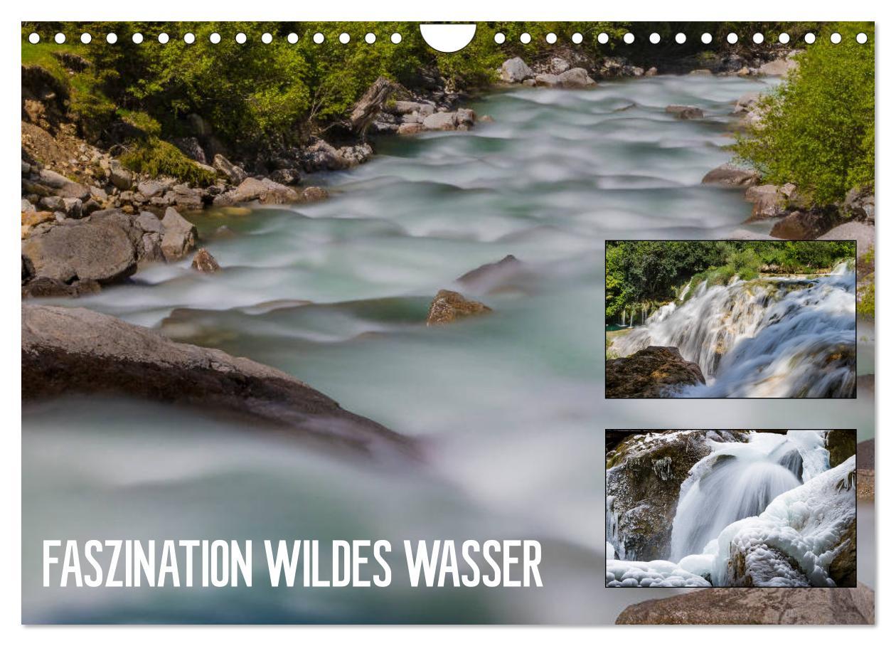 Cover: 9783435389636 | Faszination wildes Wasser (Wandkalender 2025 DIN A4 quer), CALVENDO...