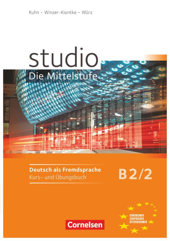 Cover: 9783060200740 | studio d 2 - Mittelstufe. Kurs- und Übungsbuch | Britta Winzer-Kiontke