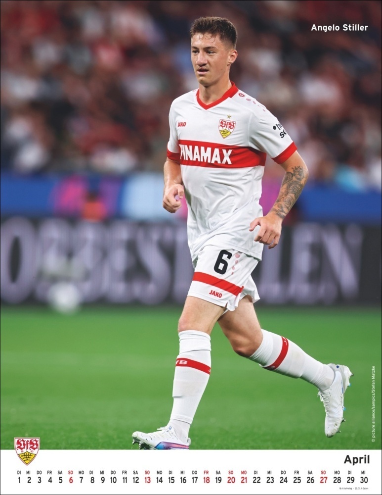 Bild: 9783756405404 | VfB Stuttgart Posterkalender 2025 | Kalender | Spiralbindung | 15 S.