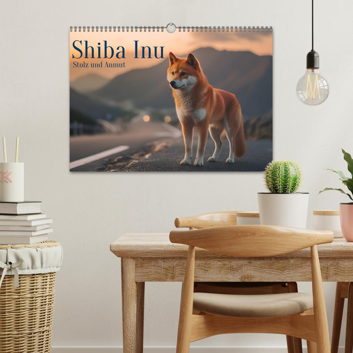 Bild: 9783383857294 | Shiba Inu - Stolz und Anmut (Wandkalender 2025 DIN A3 quer),...