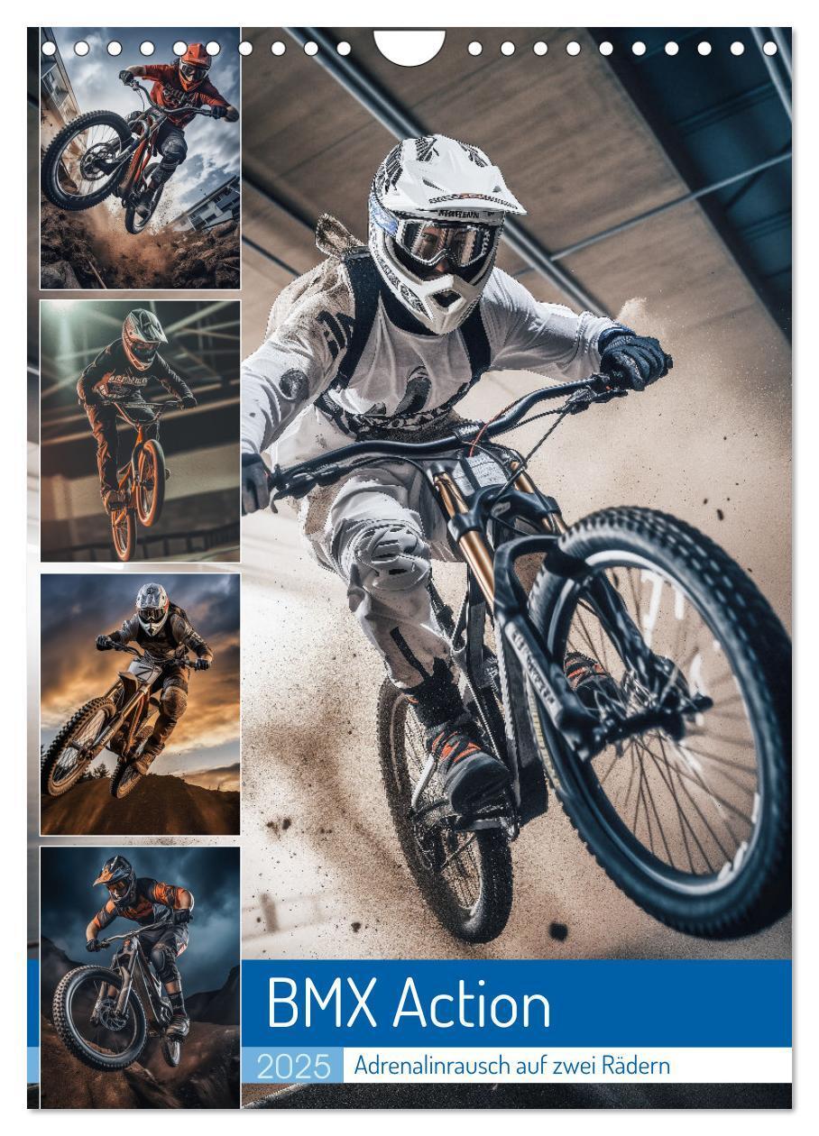 Cover: 9783383775376 | BMX Action (Wandkalender 2025 DIN A4 hoch), CALVENDO Monatskalender