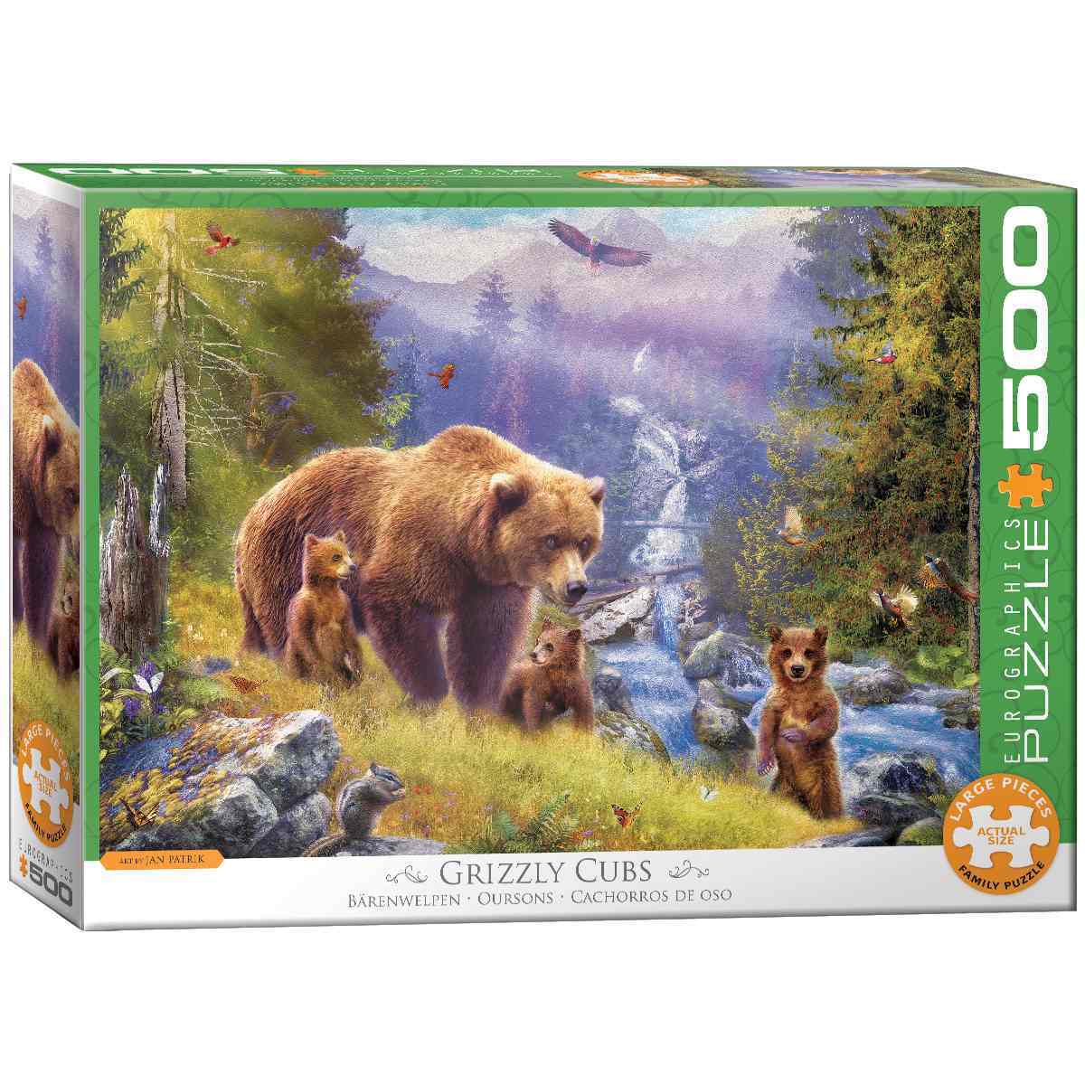 Cover: 628136255462 | Grizzly Cubs | Puzzle | Deutsch | 2021 | Eurographics s.r.o