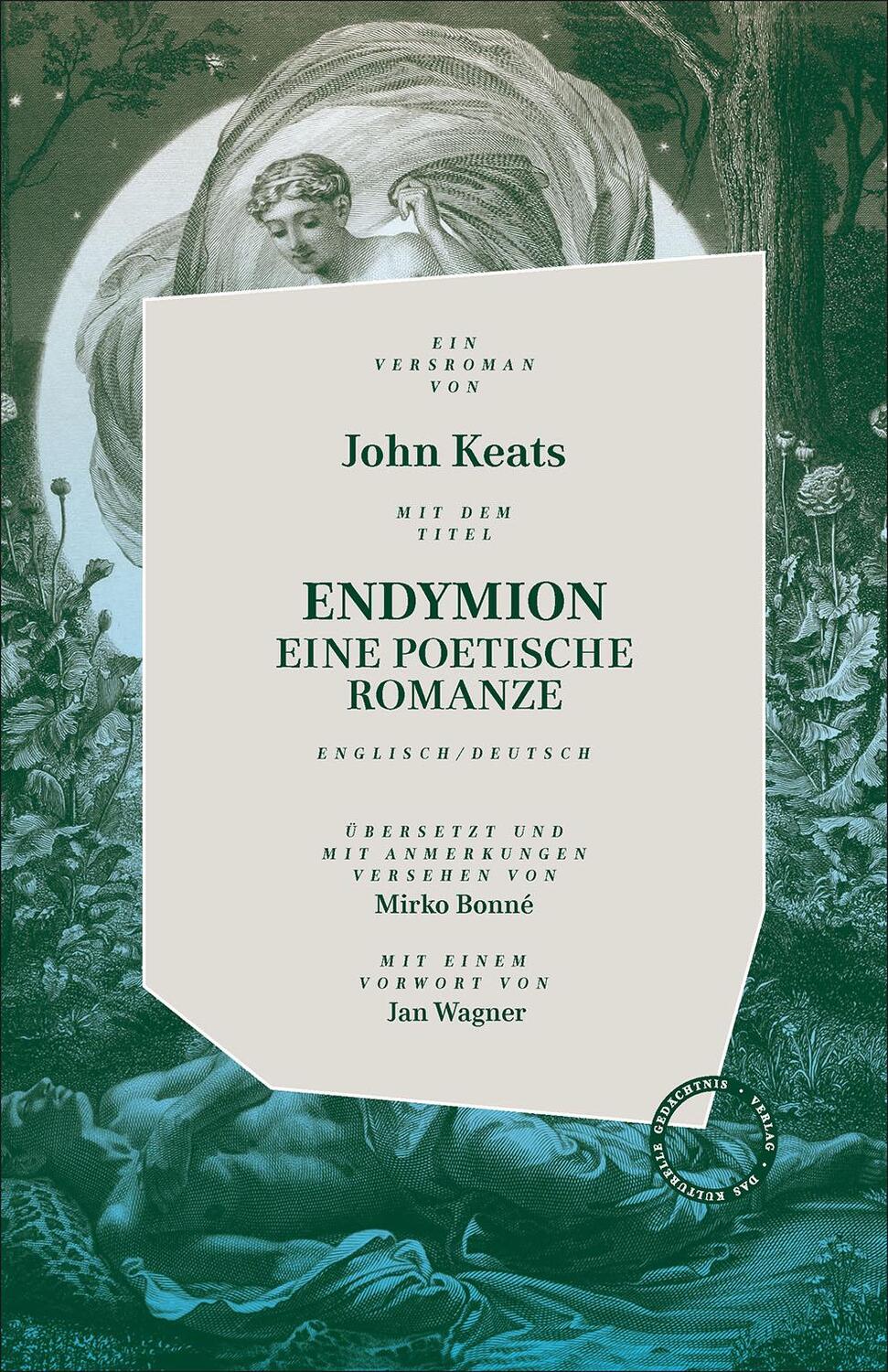 Cover: 9783946990253 | ENDYMION | Eine poetische Romanze | John Keats | Buch | Deutsch | 2018