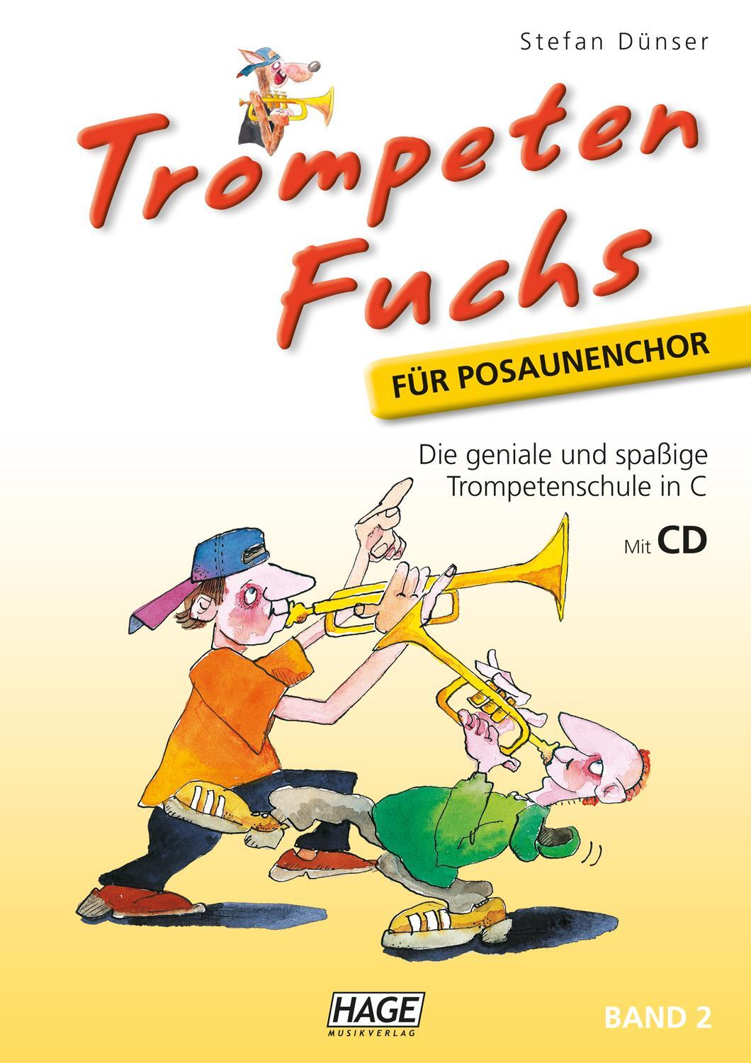 Cover: 9783866261334 | Trometen Fuchs 2, Ausgabe in C für Posaunenchor | Stefan Dünser | Buch