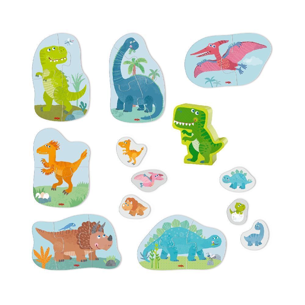 Bild: 4010168265988 | 6 erste Puzzles Dinos | Stück | 1307186001 | Deutsch | 2023 | HABA