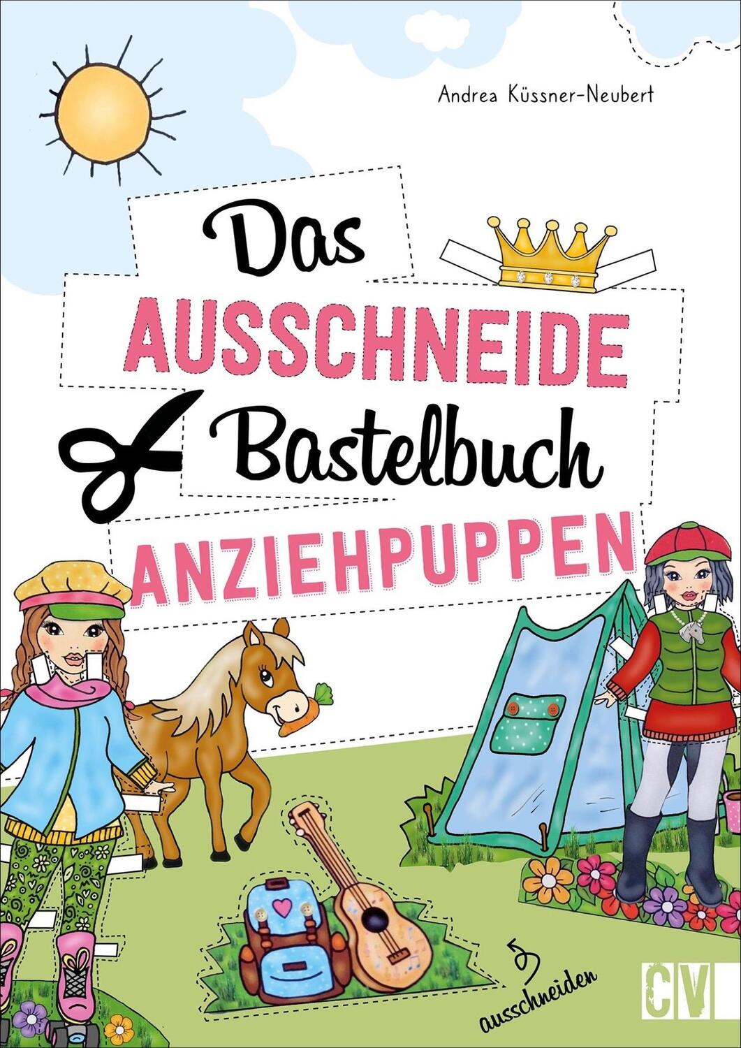 Cover: 9783838837888 | Das Ausschneide-Bastelbuch Anziehpuppen | Andrea Küssner-Neubert