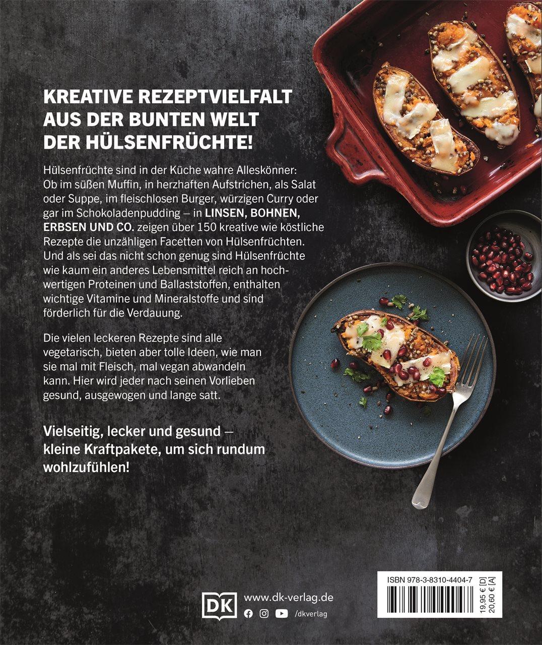 Rückseite: 9783831044047 | Linsen, Bohnen, Erbsen und Co.: Das Hülsenfrüchte-Kochbuch | Buch