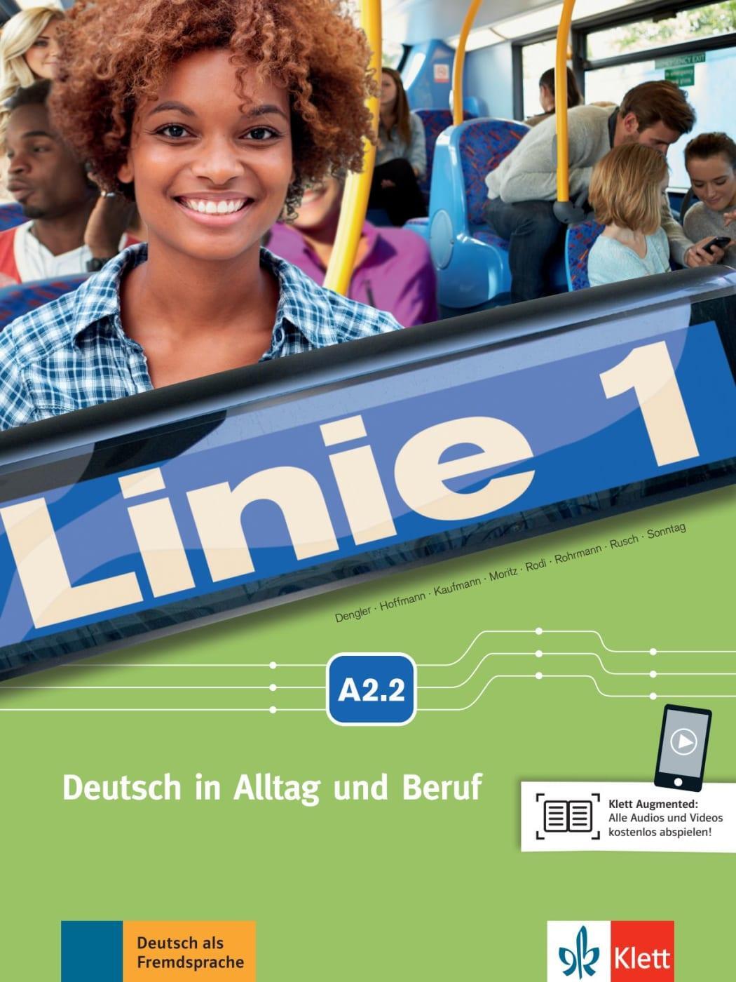 Cover: 9783126070720 | Linie 1 A2.2. Kurs- und Übungsbuch mit DVD-ROM | Dengler (u. a.)