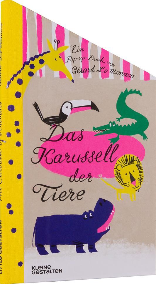 Cover: 9783899558005 | Das Karussell der Tiere | Ein Pop-up-Buch von Gérard Lo Monaco | Buch