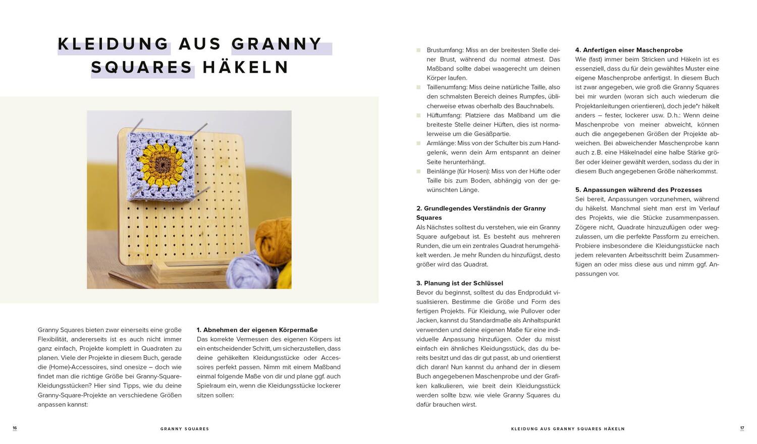 Bild: 9783745924008 | Quadratisch, praktisch, Granny Squares! 15 Häkelprojekte 40 Muster...