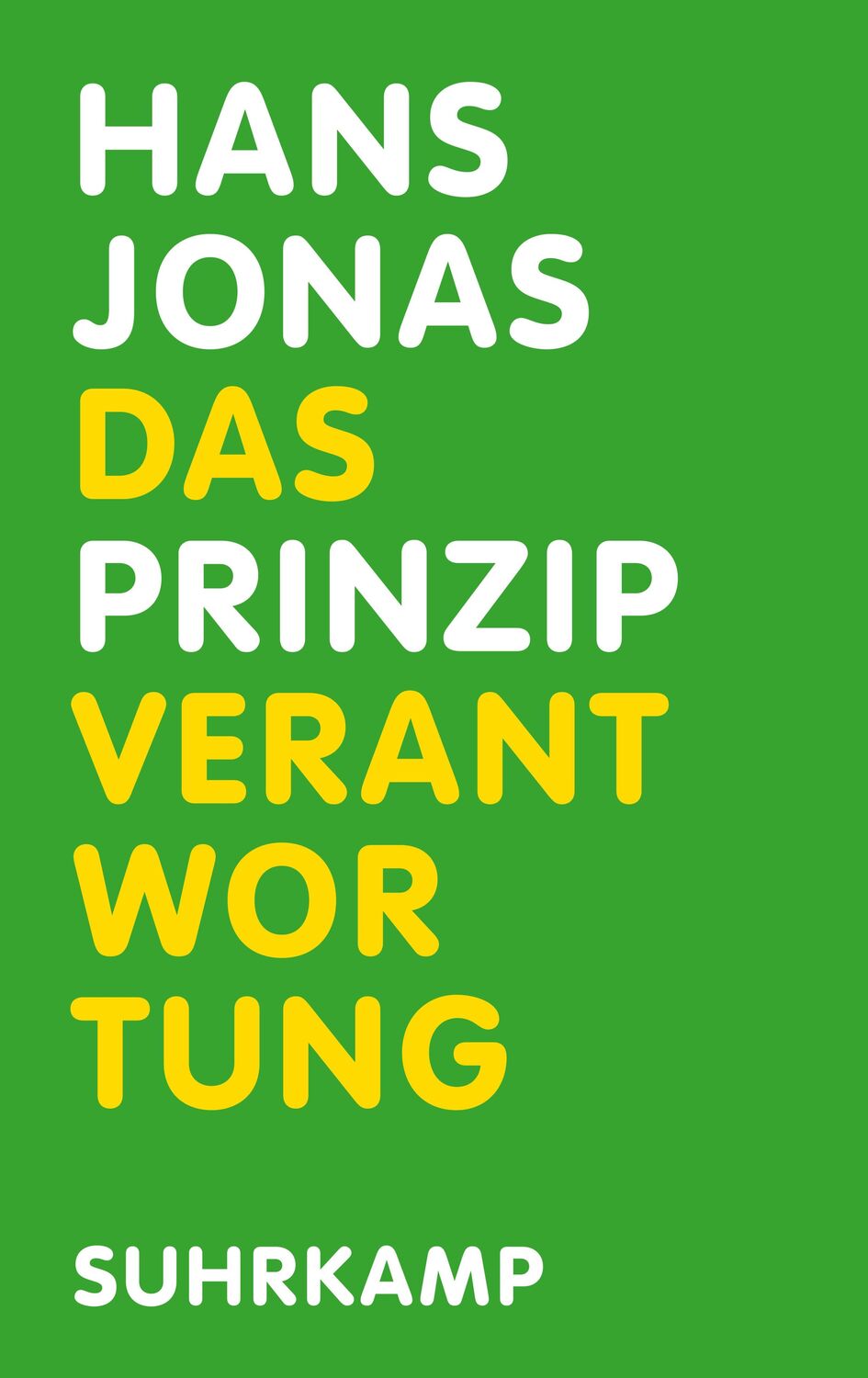 Cover: 9783518429549 | Das Prinzip Verantwortung | Hans Jonas | Taschenbuch | Deutsch | 2020