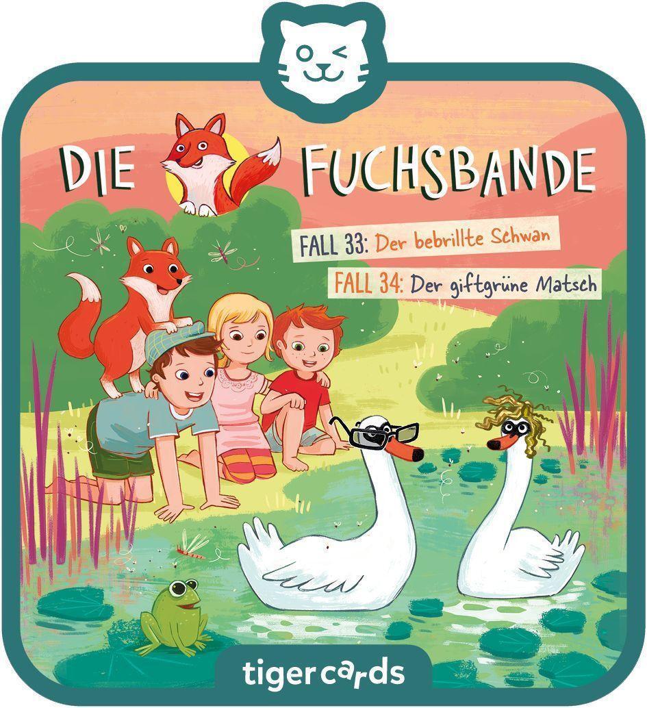 Cover: 4260535483808 | tigercard - Die Fuchsbande - 17: Der bebrillte Schwan / Der...