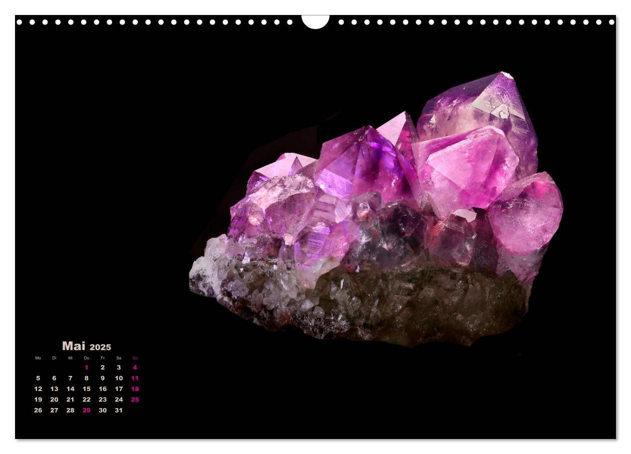 Bild: 9783435393572 | MINERALIEN designed by nature (Wandkalender 2025 DIN A3 quer),...