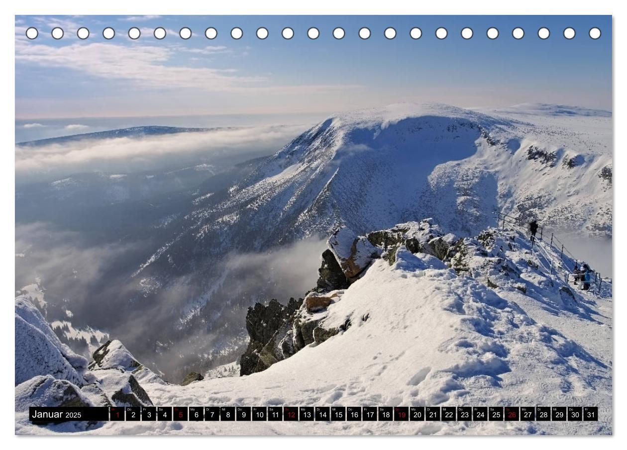 Bild: 9783435339679 | Riesengebirge - Zwischen Schlesien und Böhmen (Tischkalender 2025...