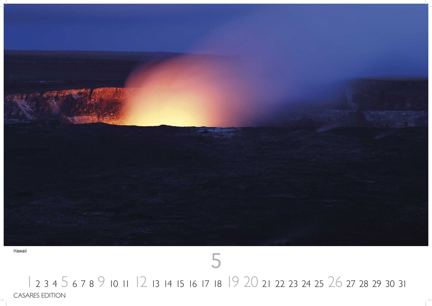 Bild: 9789918618743 | Vulkane 2024 S 24x35cm | Kalender | 14 S. | Deutsch | 2024