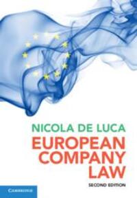 Cover: 9781108825658 | European Company Law | Nicola de Luca | Taschenbuch | Englisch | 2021
