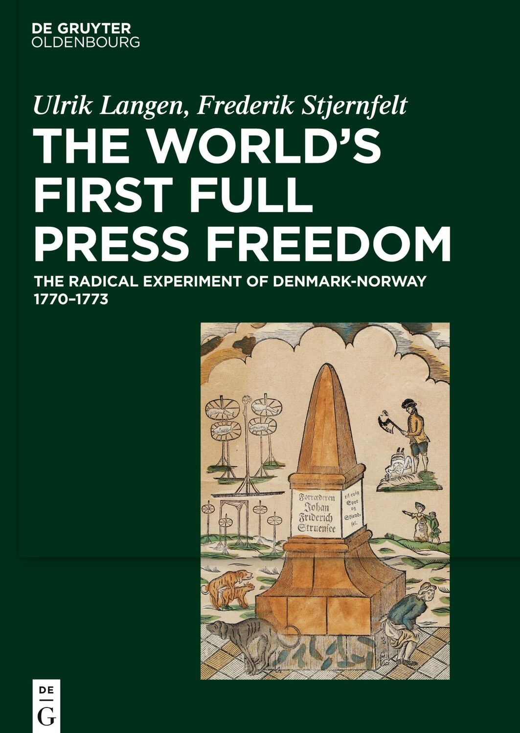 Cover: 9783110771237 | The World's First Full Press Freedom | Ulrik Langen (u. a.) | Buch