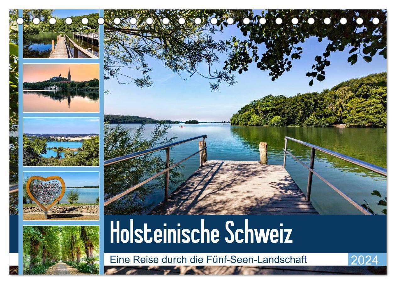 Cover: 9783383067938 | Holsteinische Schweiz - Fünf-Seen-Landschaft (Tischkalender 2024...
