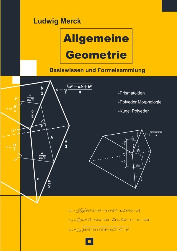 Cover: 9783746793313 | Allgemeine Geometrie | Basiswissen und Formelsammlung | Ludwig Merck