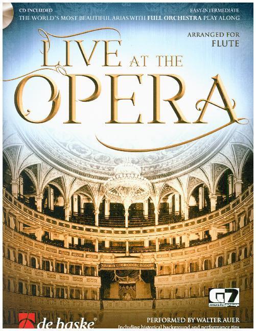 Cover: 9789043151795 | Live at the Opera - Flute | Buch + CD | Englisch | 2017