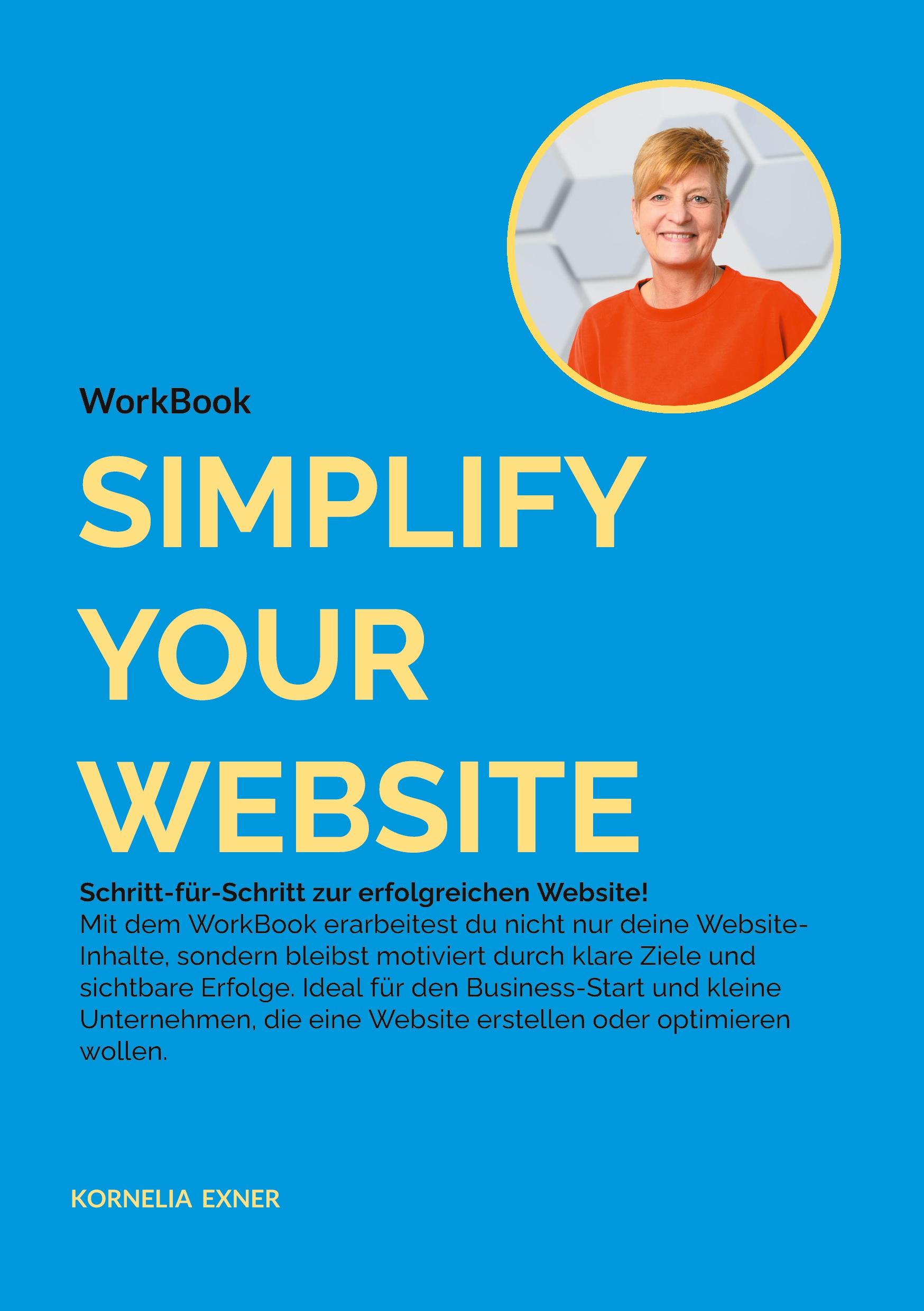 Cover: 9783769321098 | Simplify your Website | Kornelia Exner | Taschenbuch | Deutsch | 2024