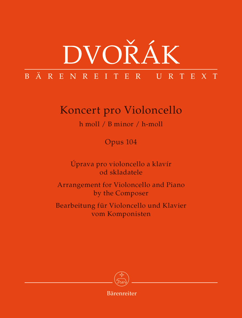 Cover: 9790006537631 | Cello Concerto In B Minor Op.104 (Cello &amp; Piano) | Antonín Dvorák