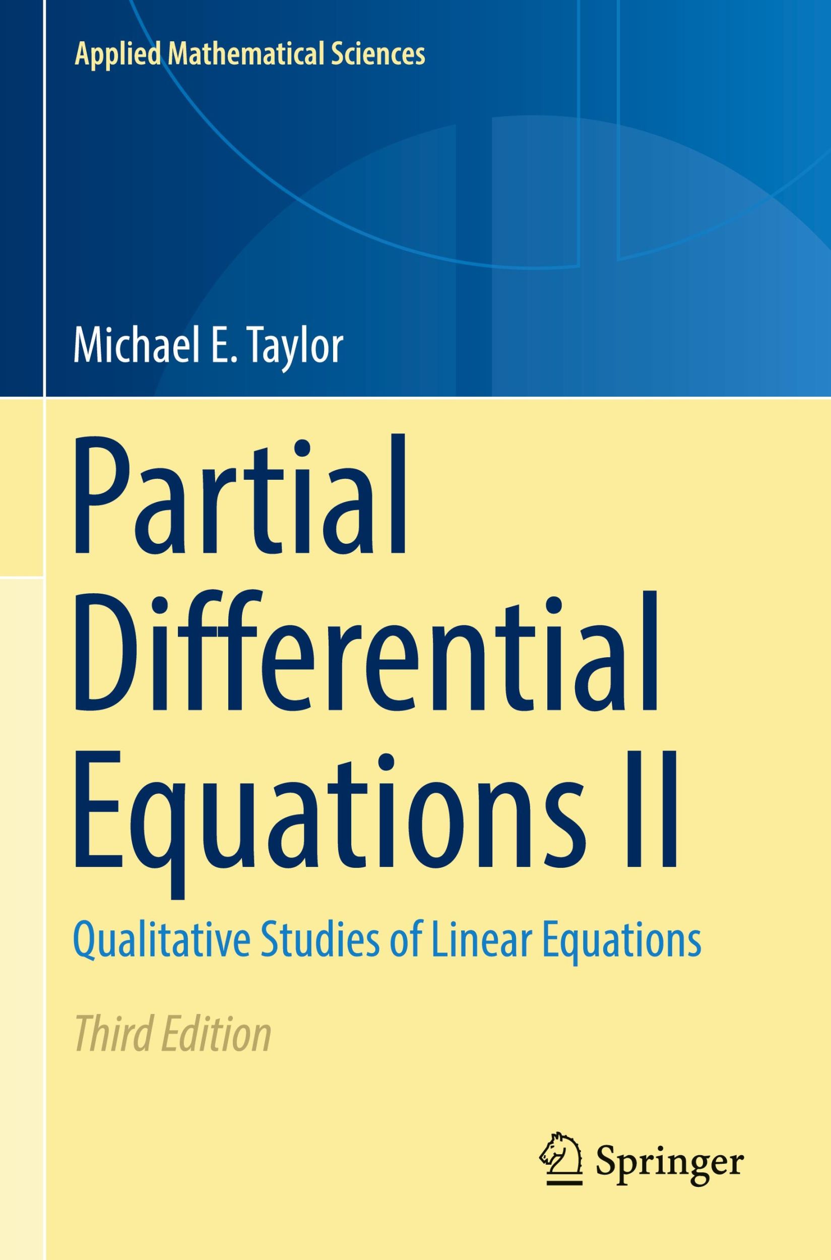 Cover: 9783031337024 | Partial Differential Equations II | Michael E. Taylor | Taschenbuch